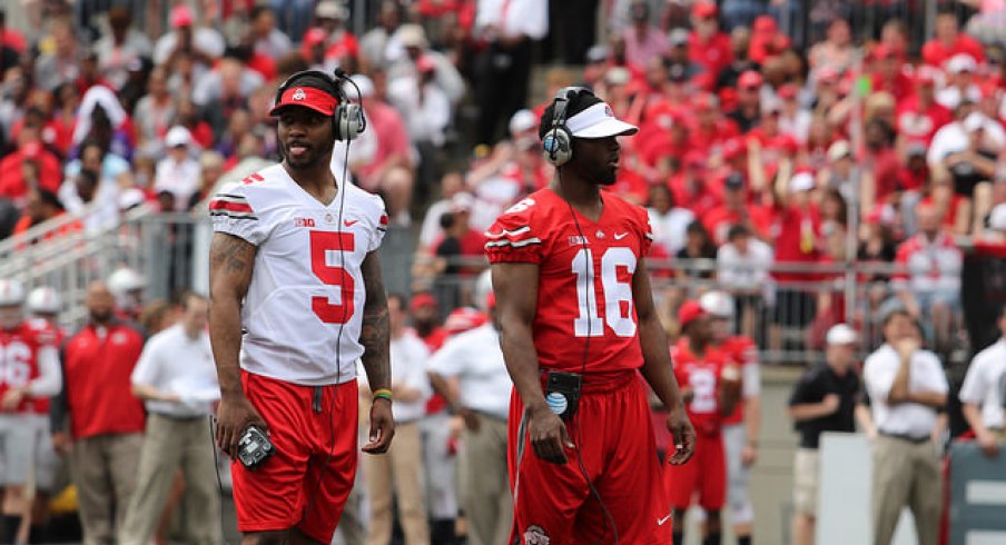 Braxton Miller (left) and J.T. Barrett (right)