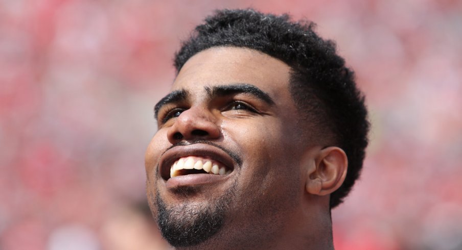 Ezekiel Elliott is all smiles.