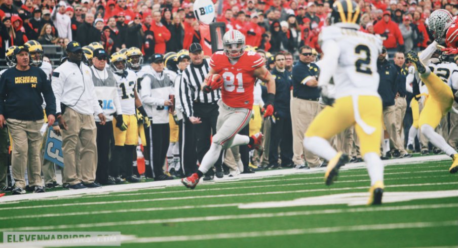 Tight end Nick Vannett is one of the most underrated Ohio State Buckeyes.