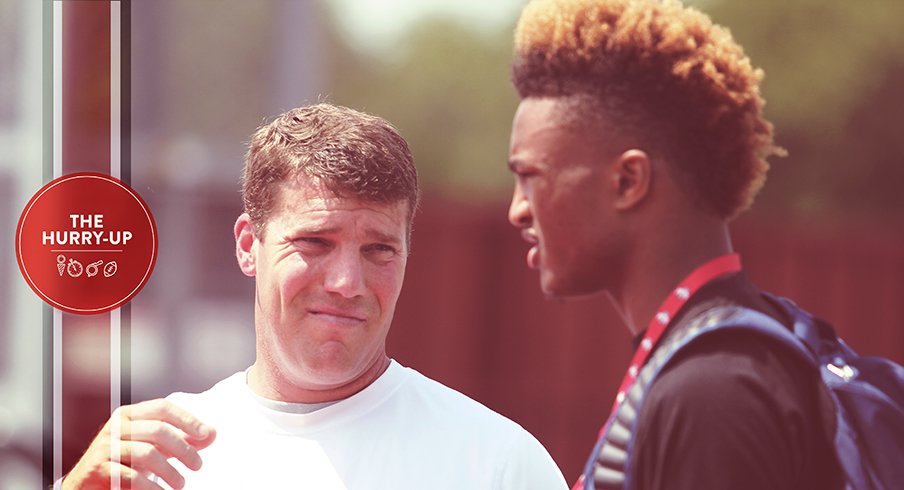Chris Ash and five-star cornerback Shaun Wade