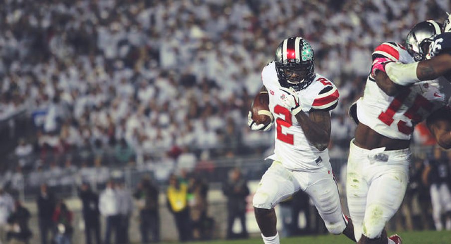 Dontre Wilson hits the speed burners against PSU.