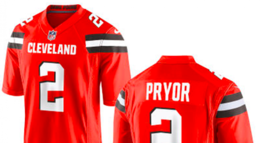 Terrelle Pryor Cleveland Browns jerseys