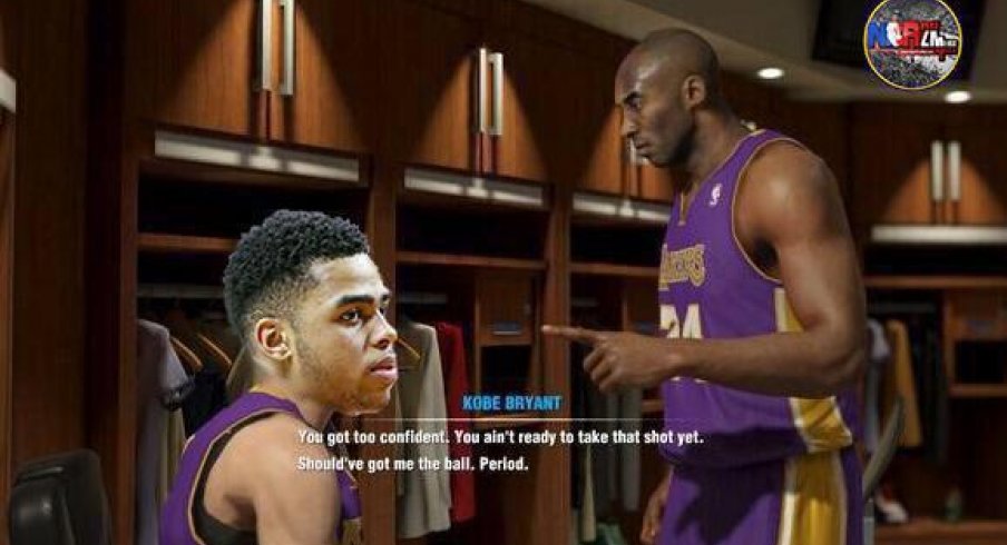 D'Angelo Russell will love learning from Kobe Bryant. Unless he hates it.