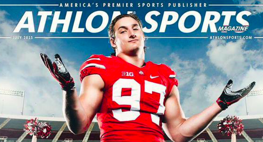 Joey Bosa on the Athlon Cover