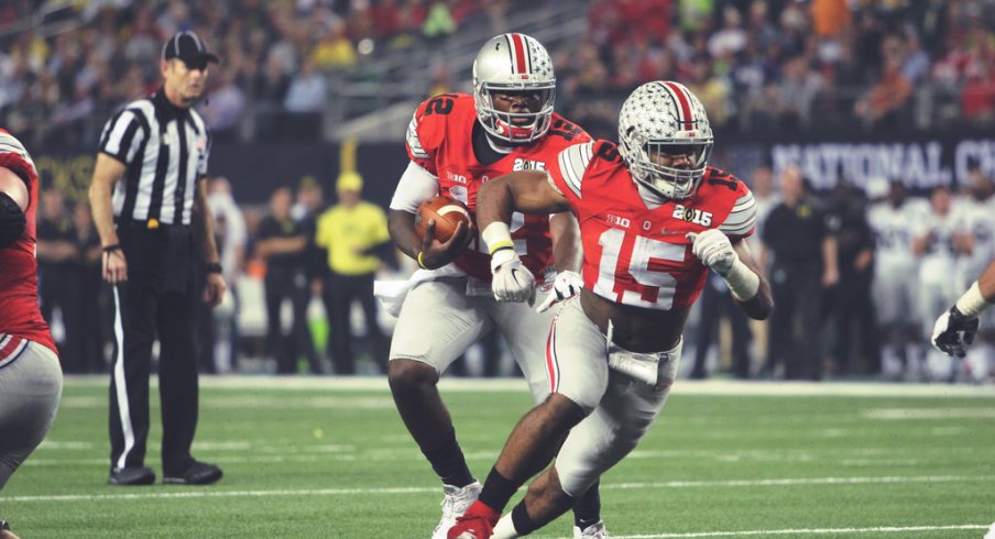 Cardale Jones and Ezekiel Elliott