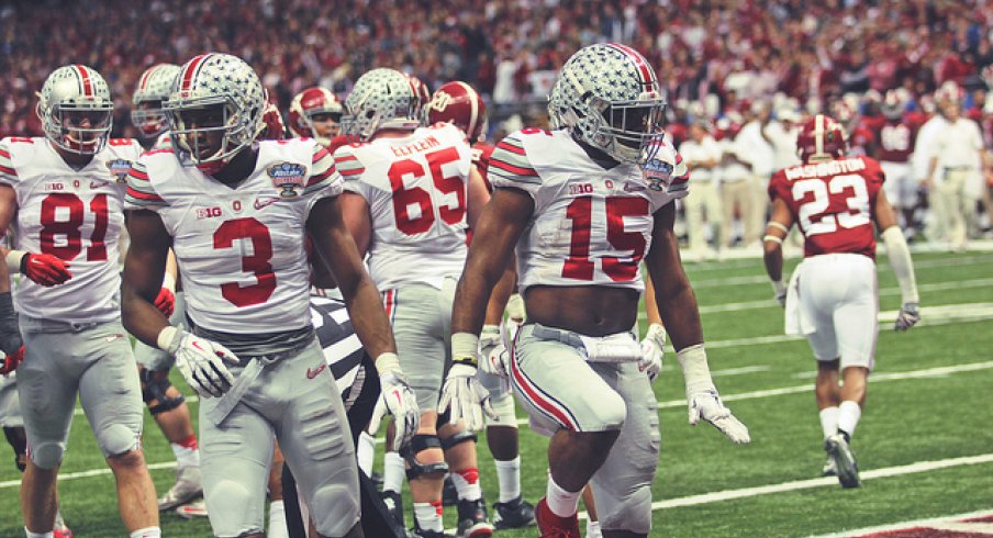 Ohio State decimates Alabama in the 2015 Sugar Bowl.