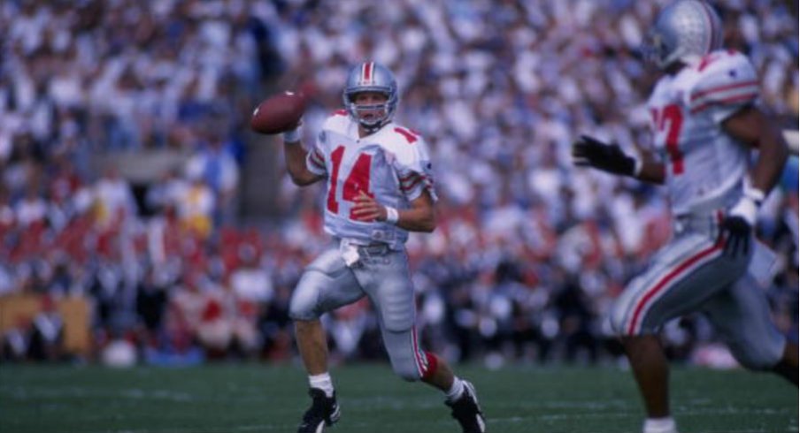 Bobby Hoying rewrote the OSU record books in the 1990s.