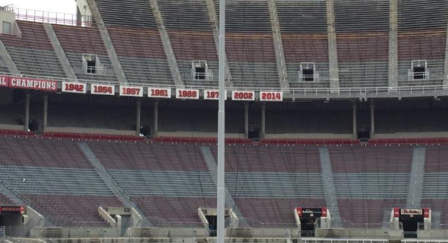 Ohio State's 2014 National Championship Canonized in Ohio Stadium