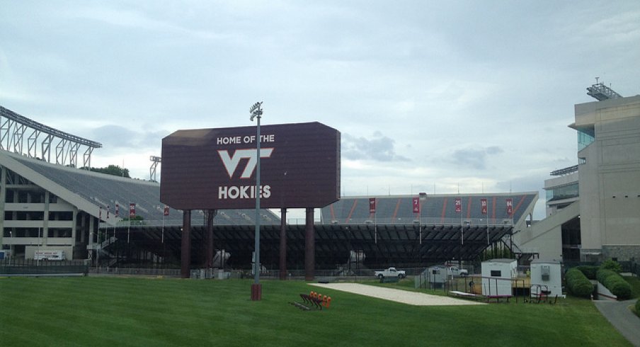 Lane Stadium in Blacksburg: Site of the September 7th clash between Virginia Tech and Ohio State.