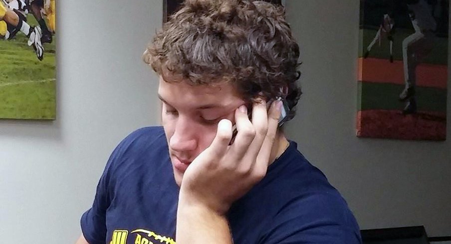 Nick Bosa makes the call to Urban Meyer.