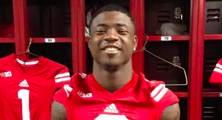 Jordan Stevenson during happier times at Wisconsin.