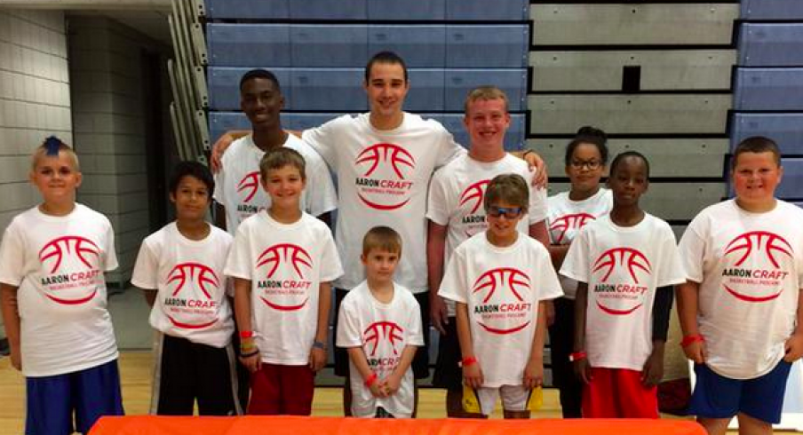 Aaron Craft loves the kids.