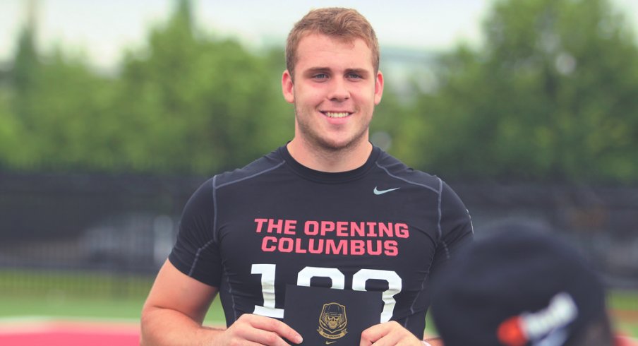 Jake Hausmann is all smiles.