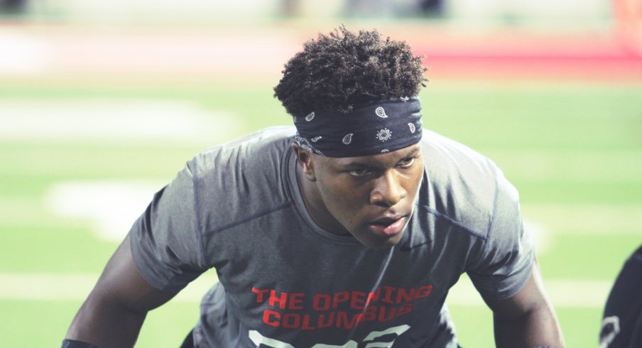 Lamont Wade at The Opening regional in Columbus.