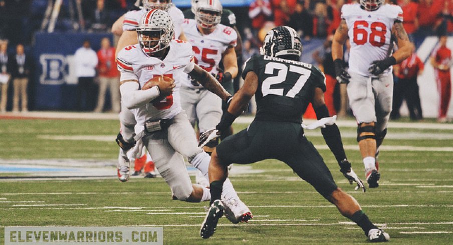 Braxton Miller in the 2013 Big Ten title game.