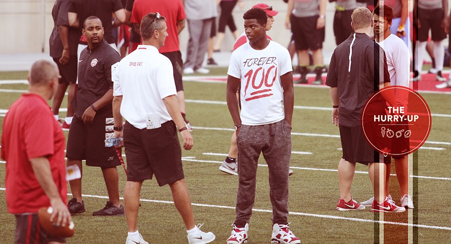 Donnie Corley and Urban Meyer at Friday Night Lights