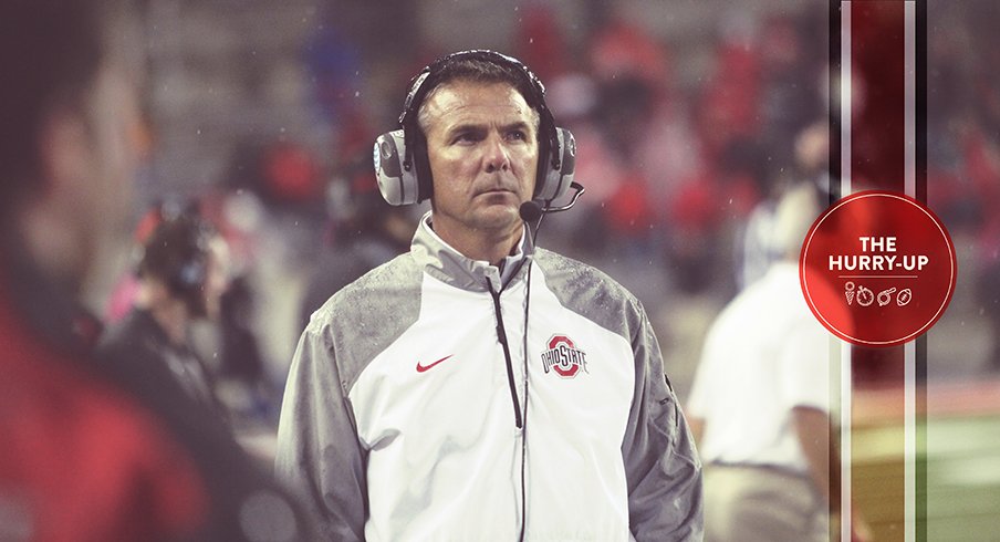 Urban Meyer during Ohio State's 2014 win against Rutgers