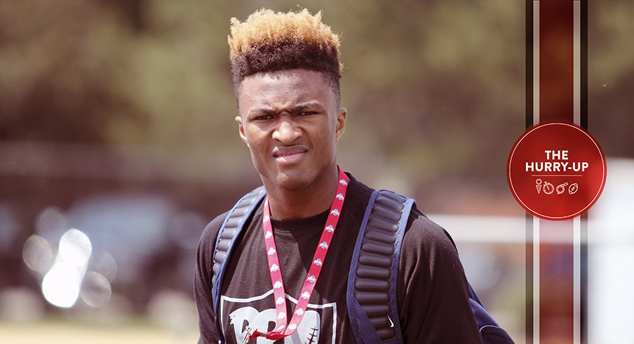 Shaun Wade during a visit to Ohio State in June.