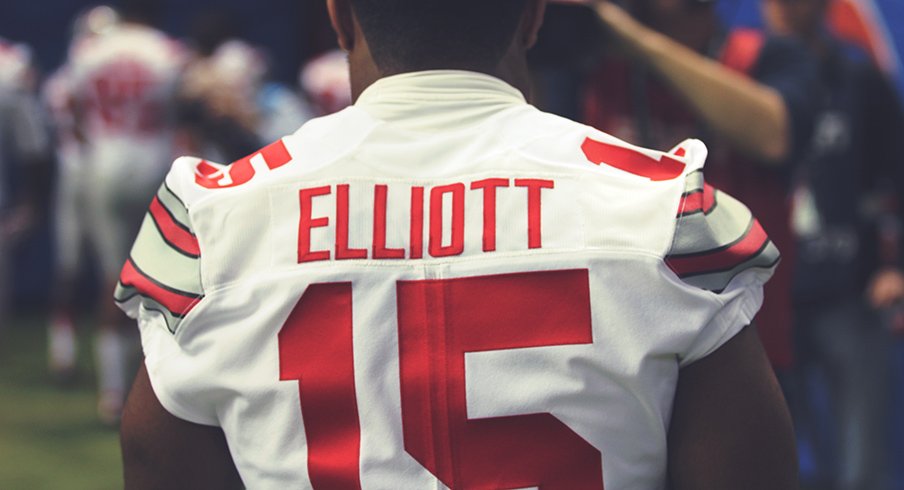 Ezekiel Elliott filed for three trademarks this month.