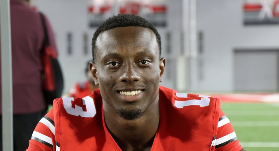 Eli Apple said he's more confident than ever he can be the top corner at Ohio State for 2015.