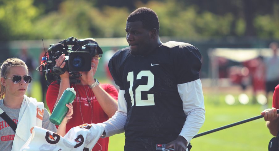 Cardale Jones was rushed to the hospital Wednesday night with headaches.