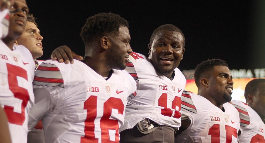 Cardale Jones and J.T. Barrett both had success against Virginia Tech Monday.