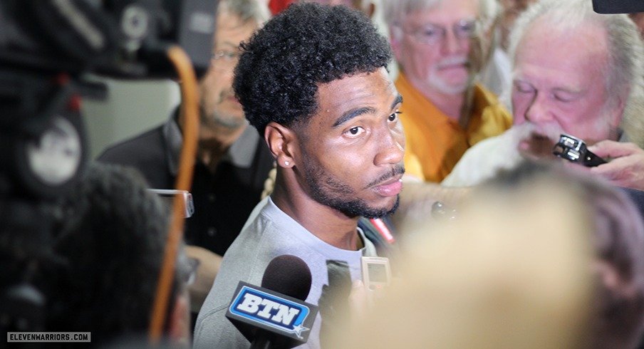 Braxton Miller talks about his spin move from the Virginia Tech game.