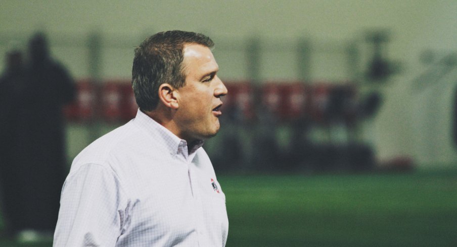 Ohio State's Ed Warinner will make $600,000 as a base salary in 2015-16.