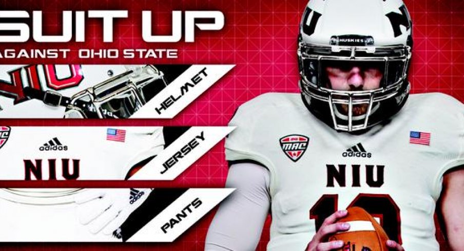 Northern Illinois' uniforms.