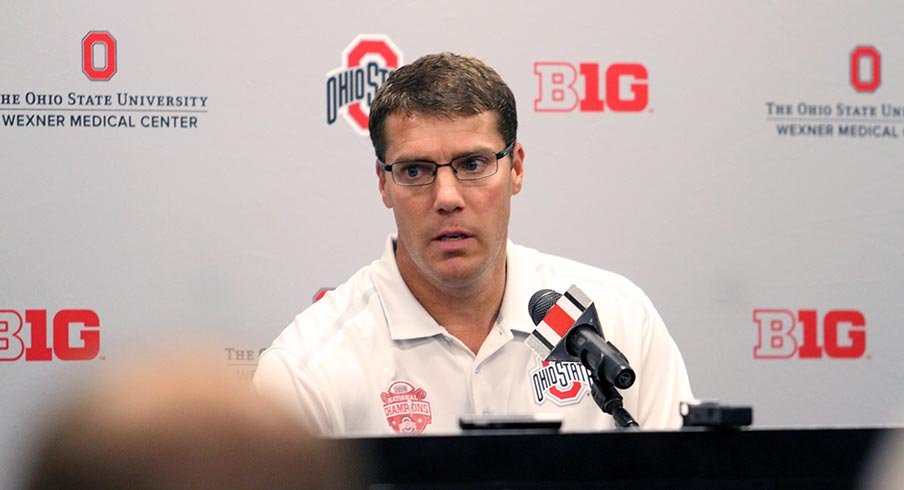 Ohio State defensive coordinator Chris Ash