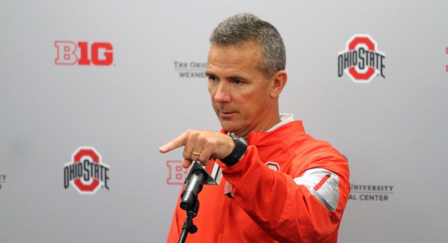 Urban Meyer at his press conference.
