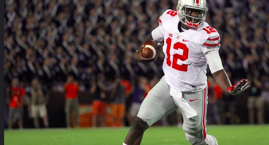 Cardale Jones on the move.