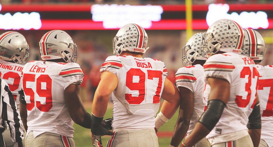 The Silver Bullets during the team's game at Indiana.
