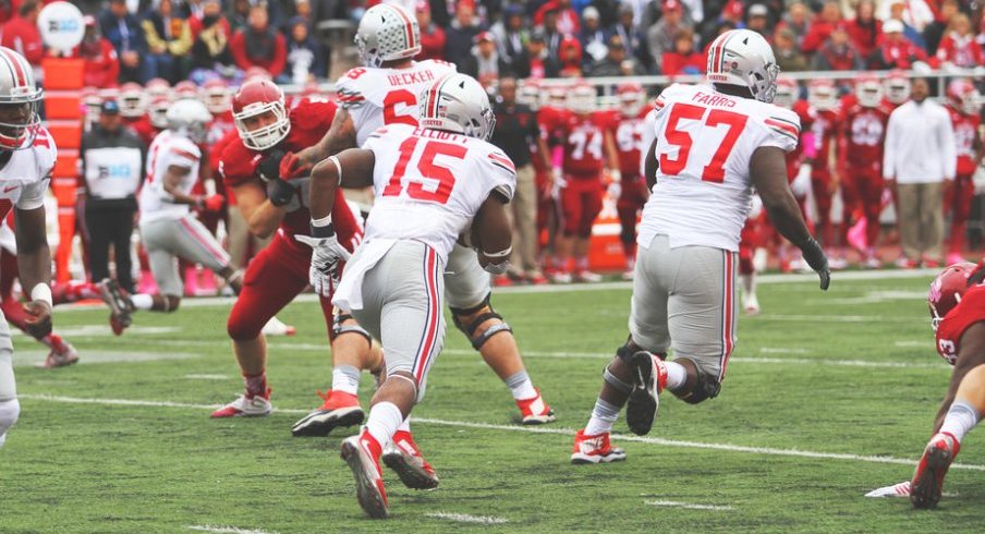 Ezekiel Elliott put Ohio State on his back rushing for 274 yards and three touchdowns.