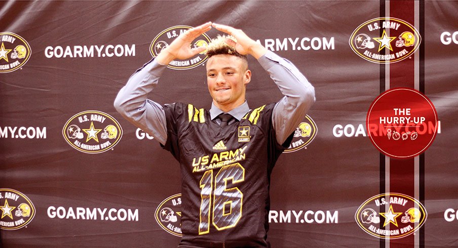 Austin Mack at today's presentation in Fort Wayne.