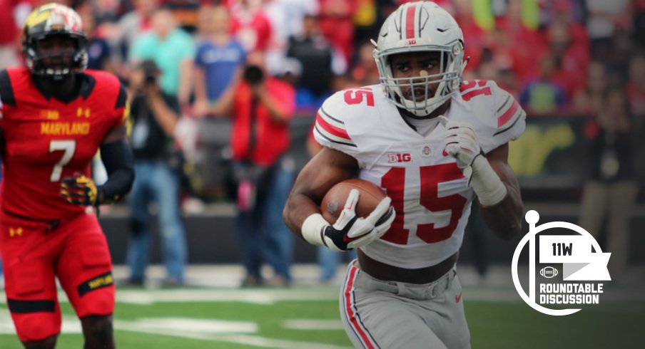 Zeke saved Ohio State's bacon with 274 rushing yards and three scores last weekend in Bloomington. 