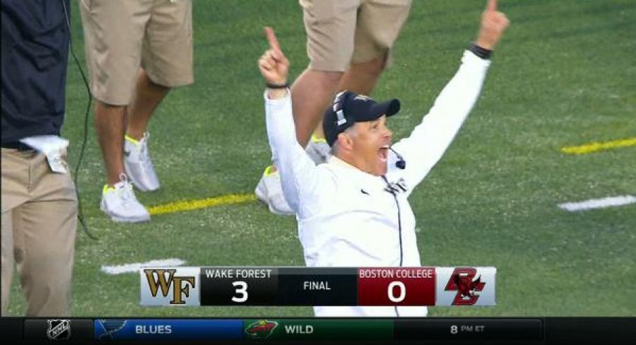 ACC football, baby! Feel the excitement! 