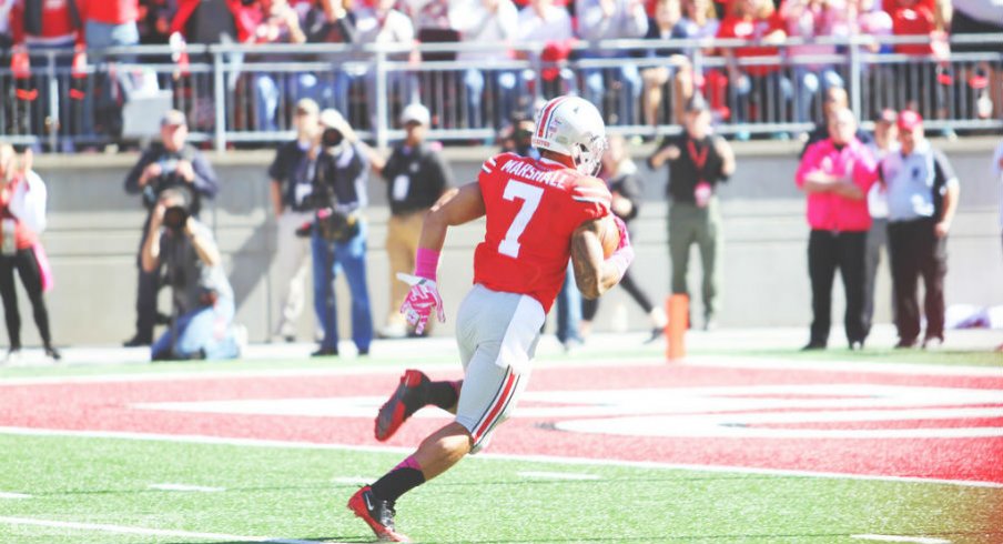 Jalin Marshall and Zone 6 came through on Saturday against Maryland.
