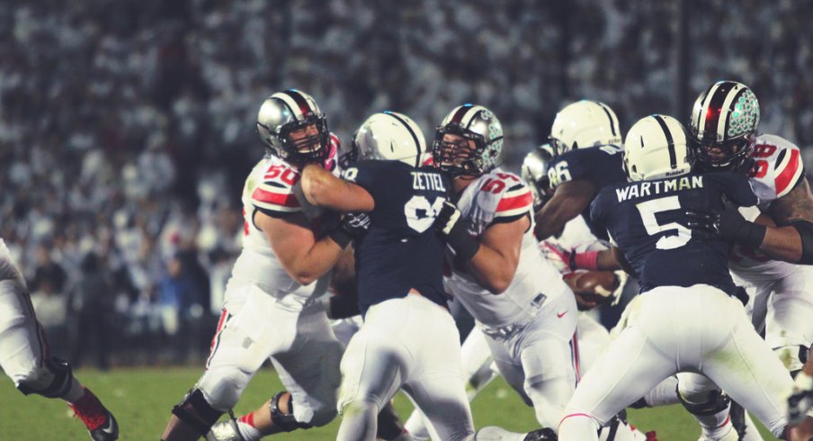 Last year's Ohio State-Penn State game.