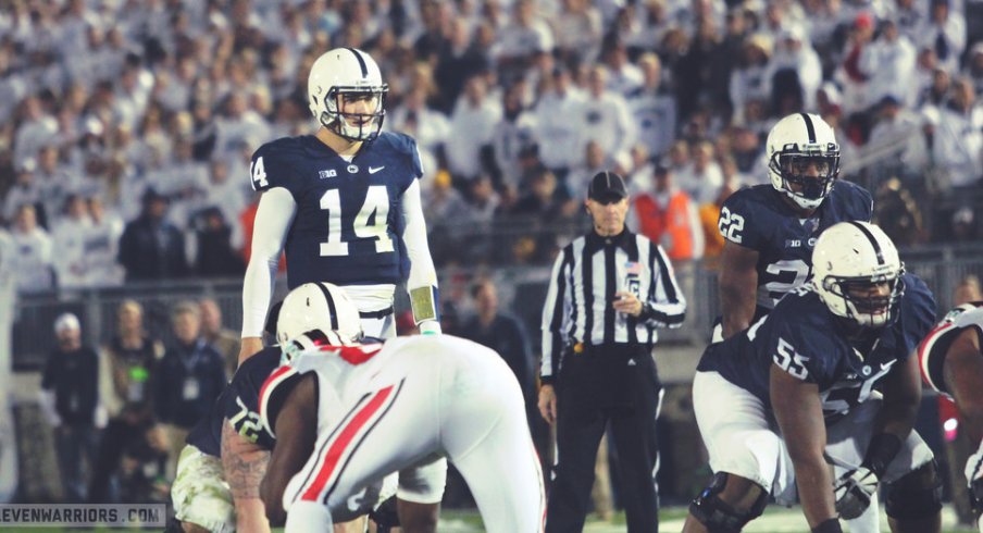 Christian Hackenberg leads what Urban Meyer called the best passing offense his team's seen so far.