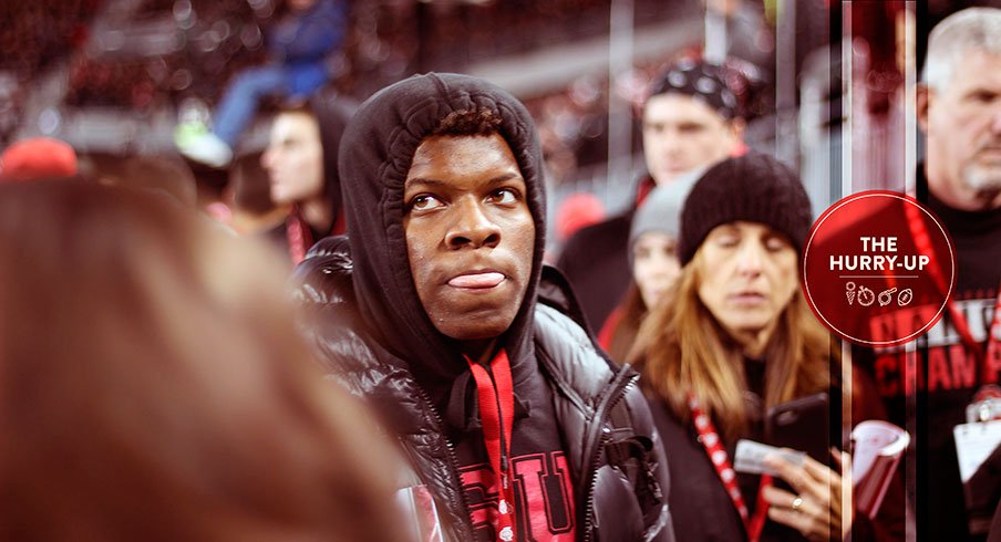 Lamont Wade at Ohio State on Saturday, he hopes to be back in late November.