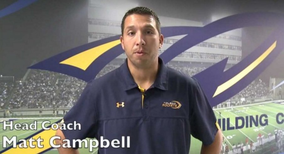 No. 20 Toledo's Matt Campbell is Headed Places | Eleven Warriors