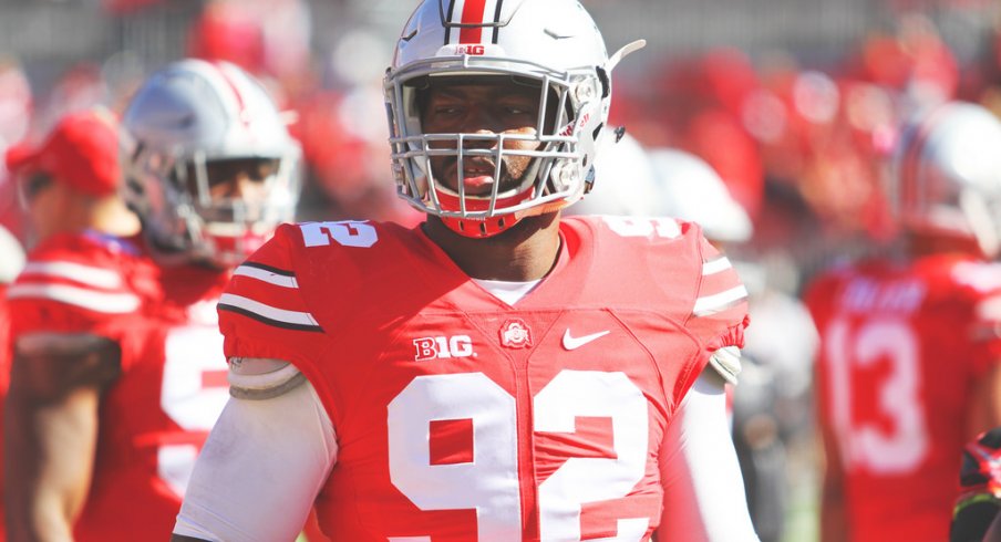 Ohio State defensive tackle Adolphus Washington.