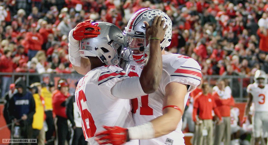 J.T. Barrett led Ohio State to a 49-7 win over Rutgers.