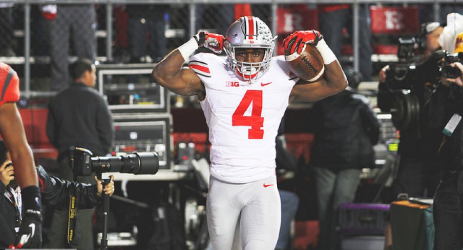 Curtis Samuel approves: Ohio State is No. 1 after thumping Rutgers.