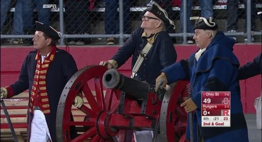 #PhotoshopPhriday: Rutgers Cannon Guard