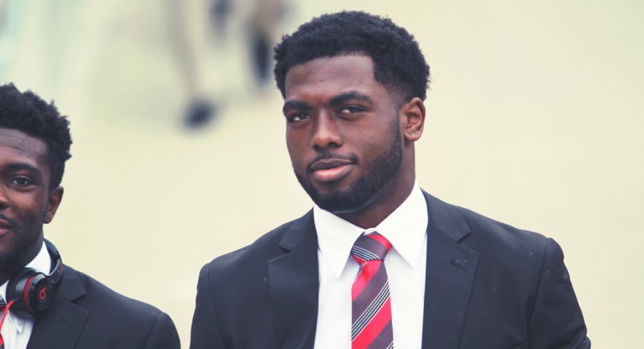 J.T. Barrett pregame.