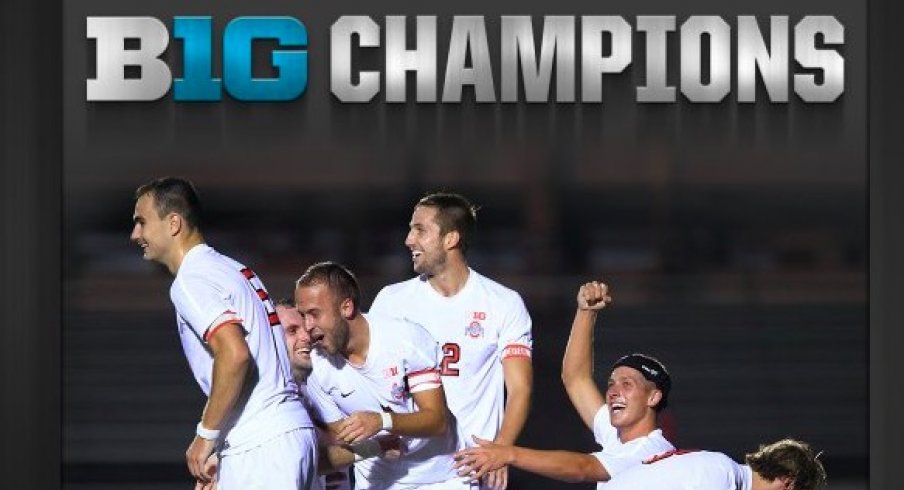 Ohio State wins third Big Ten regular season soccer title in program history.