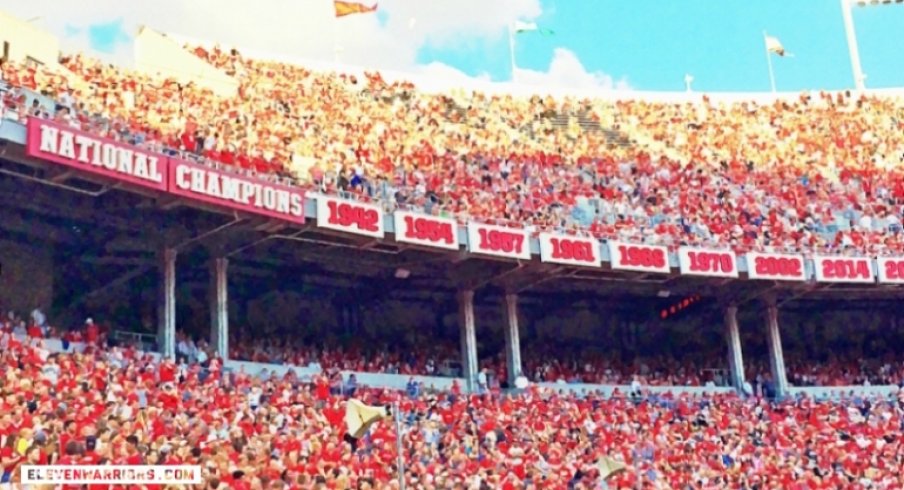 north endzone ohio stadium