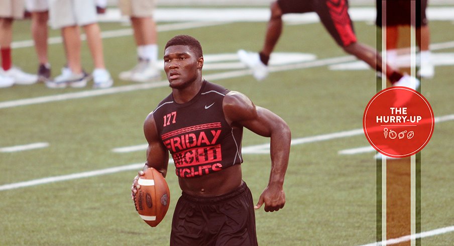 Cam Akers at Ohio State's Friday Night Lights